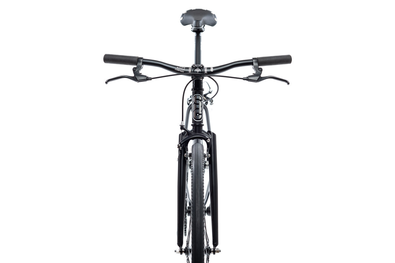 4130 - Matte Black / Mirror – (Fixed Gear / Single-Speed)