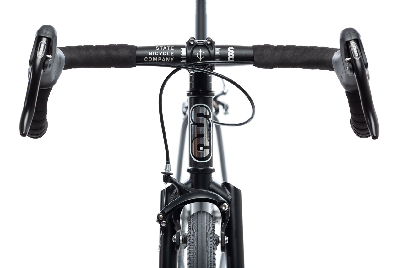 4130 - Matte Black / Mirror – (Fixed Gear / Single-Speed)