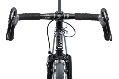 4130 - Matte Black / Mirror – (Fixed Gear / Single-Speed)