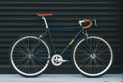 4130 - Navy / Gold – (Fixed Gear / Single-Speed)