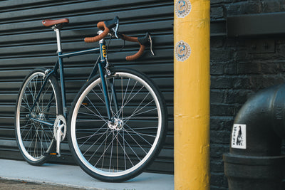 4130 - Navy / Gold – (Fixed Gear / Single-Speed)