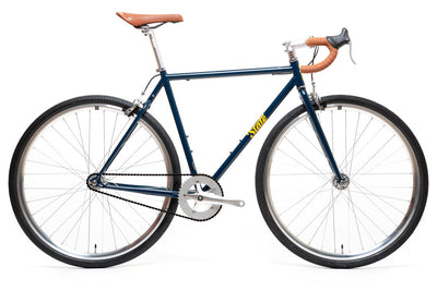 4130 - Navy / Gold – (Fixed Gear / Single-Speed)