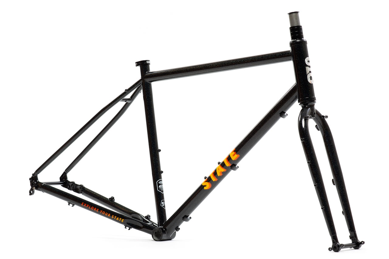 4130 All-Road - Frame & Fork Set - Black Canyon