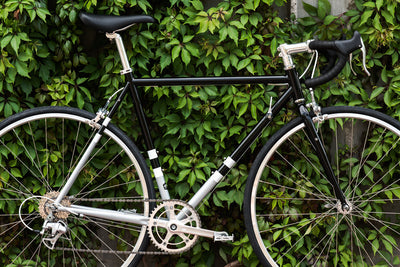 4130 Road - Black & Metallic - (8-Speed)