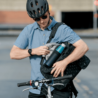 Atria Reflective Backpack by Po Campo