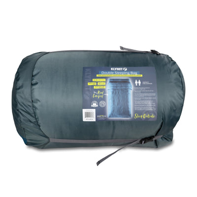30 Degree Two Person Full-Synthetic Sleeping Bag by Klymit - Peak Outdoors - Klymit -