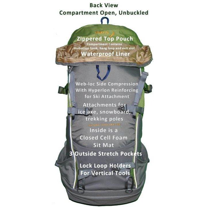 Natural Exhilaration 30-33 Liters by Aarn USA - Peak Outdoors - Aarn USA -