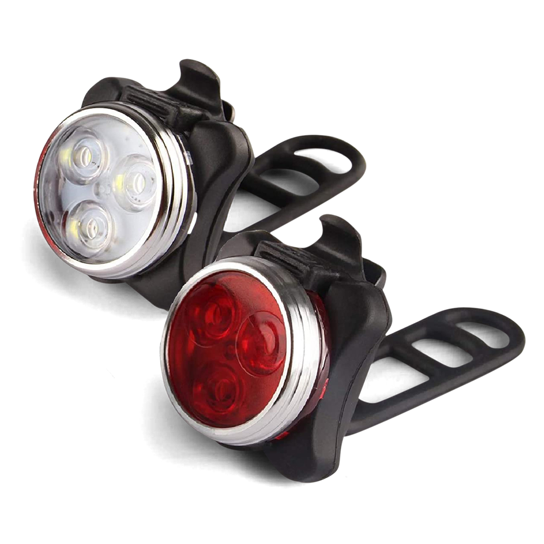 Rechargeable Clip-on Bike Light 2-Pack by Po Campo