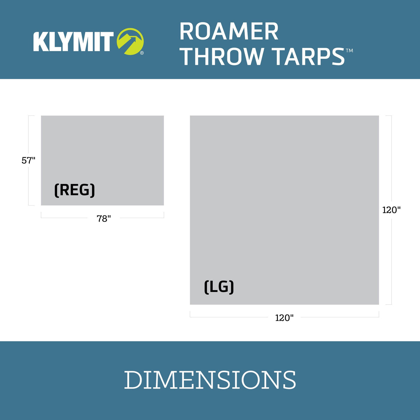 Roamer Throw Tarp by Klymit - Peak Outdoors - Klymit -
