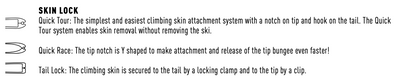 Ultra 87 Hybrid Skins by Hagan Ski Mountaineering